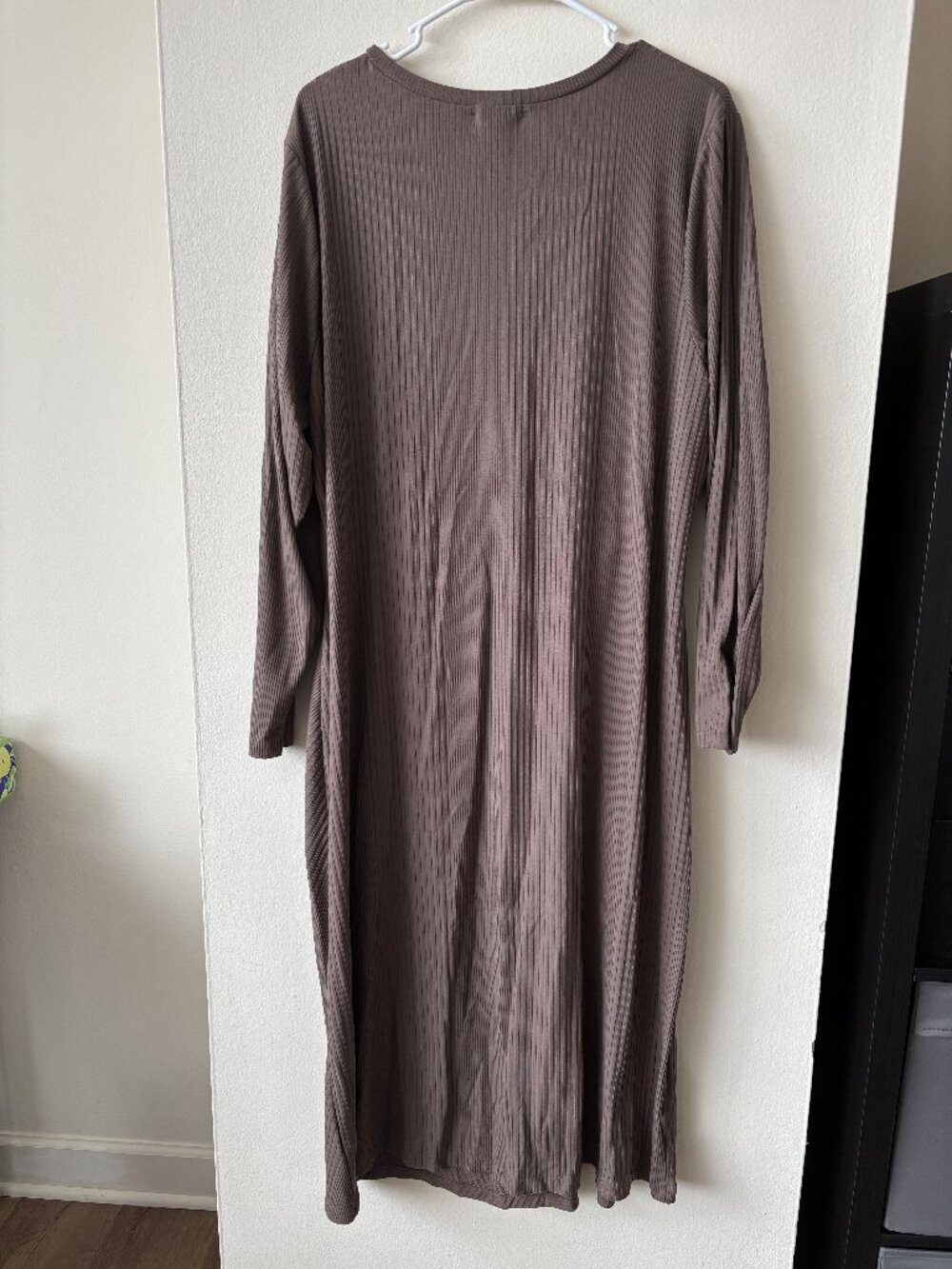 Maurices Brown Long Sleeve Knit Dress - Size 2X - Picture 2 of 6